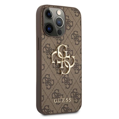 Kup Etui Guess GUHCP13L4GMGBR Apple iPhone 13 Pro brązowy/brown hardcase 4G Big Metal Logo - GUE1297BR - {ean13} - Sklep Home Screen