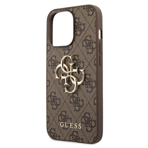 Kup Etui Guess GUHCP13L4GMGBR Apple iPhone 13 Pro brązowy/brown hardcase 4G Big Metal Logo - GUE1297BR - {ean13} - Sklep Home Screen