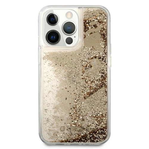 Kup Case Guess GUHCP13LGLHFLGO Apple iPhone 13 Pro gold/hartcase Glitter Charms - GUE1298GLD - {ean13} - Sklep Home Screen
