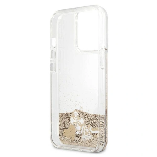 Kup Case Guess GUHCP13LGLHFLGO Apple iPhone 13 Pro gold/hartcase Glitter Charms - GUE1298GLD - {ean13} - Sklep Home Screen