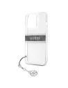 Kup Case Guess GUHCP13LKB4GGR Apple iPhone 13 Pro Transparent Hardcase 4G Grau Strap Charm - GUE1300CL - {ean13} - Sklep Home Screen