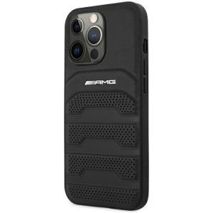 Kup Case Mercedes AMG AMHCP13LGSEBK Apple iPhone 13 Pro schwarz/hardcase Leder mit geprägten Linien - MRS027BLK - {ean13} - Sklep Home Screen