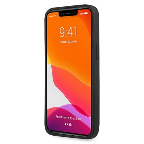 Kup Etui Mercedes AMG AMHCP13LGSEBK Apple iPhone 13 Pro czarny/black hardcase Leather Debossed Lines - MRS027BLK - {ean13} - Sklep Home Screen