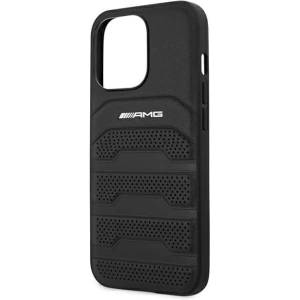 Kup Case Mercedes AMG AMHCP13LGSEBK Apple iPhone 13 Pro schwarz/hardcase Leder mit geprägten Linien - MRS027BLK - {ean13} - Sklep Home Screen