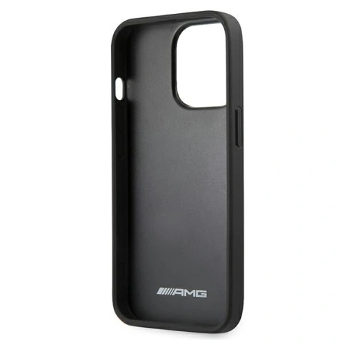 Kup Etui Mercedes AMG AMHCP13LGSEBK Apple iPhone 13 Pro czarny/black hardcase Leather Debossed Lines - MRS027BLK - {ean13} - Sklep Home Screen