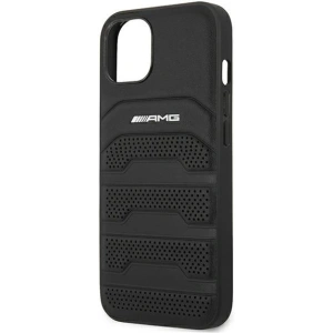 Kup Case Mercedes AMG AMHCP13SGSEBK Apple iPhone 13 mini schwarz/black hardcase Leder mit geprägten Linien - MRS029BLK - {ean13} - Sklep Home Screen