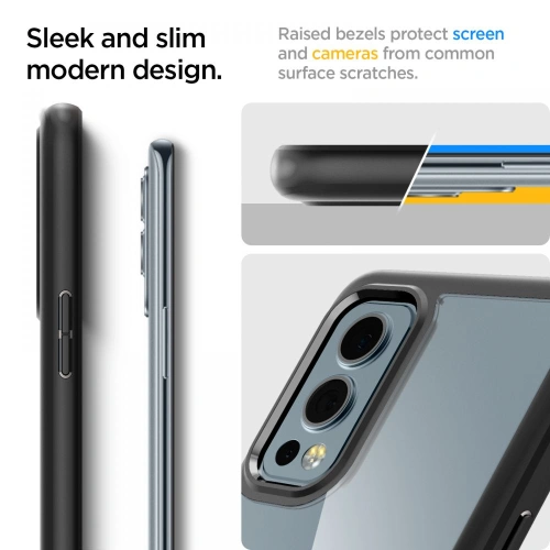 Kup Etui Spigen Ultra Hybrid OnePlus Nord 2 5G Matná černá - SPN1893BLK - {ean13} - Sklep Home Screen