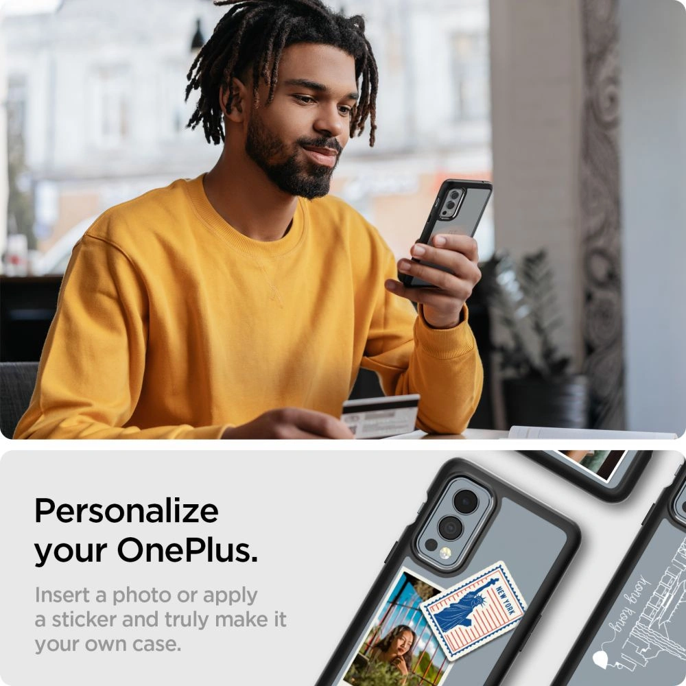 Etui Spigen Ultra Hybrid OnePlus Nord 2 5G Matte Black