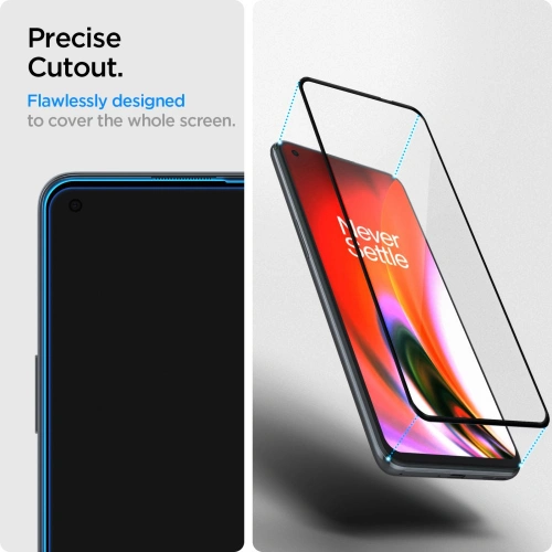 Kup Szkło hartowane Spigen GLAS.tR Slim OnePlus Nord 2 5G/CE 5G Black - SPN1896 - {ean13} - Sklep Home Screen