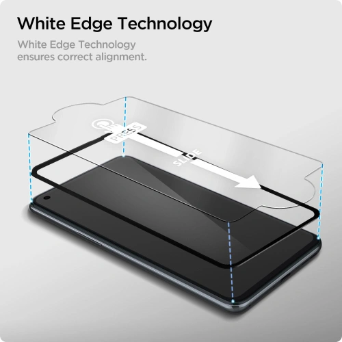 Kup Szkło hartowane Spigen GLAS.tR Slim OnePlus Nord 2 5G/CE 5G Black - SPN1896 - {ean13} - Sklep Home Screen