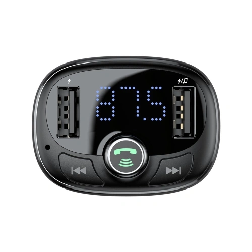 Kup Baseus FM transmitter s Bluetooth USB microSD (černý) - BSU051BLK - {ean13} - Sklep Home Screen