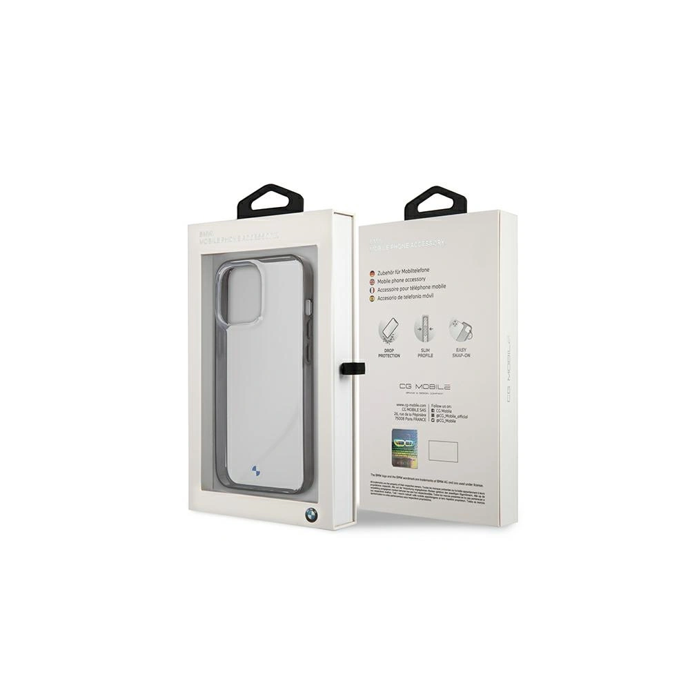 Etui BMW BMHCP13LPCUMRBK Apple iPhone 13 Pro transparent hardcase Signature Collection