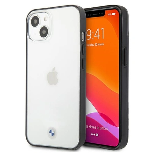 Buy BMW BMHCP13MPCUMRBK Apple iPhone 13 transparent hardcase Signature Collection - BMW222CL - {ean13} - Home Screen Store Europe