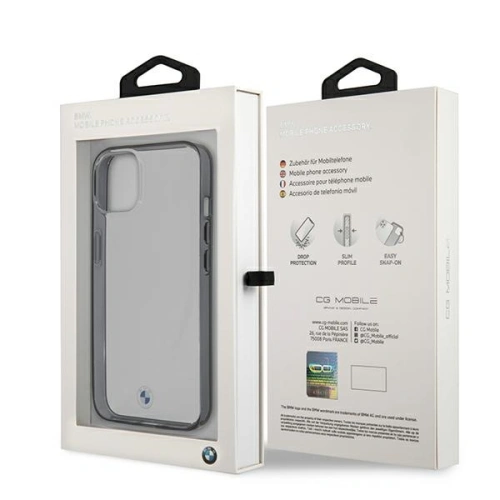 Kup Etui BMW BMHCP13MPCUMRBK Apple iPhone 13 transparent hardcase Signature Collection - BMW222CL - {ean13} - Sklep Home Screen