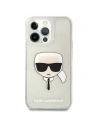 Kup Etui Karl Lagerfeld KLHCP13LKHTUGLS Apple iPhone 13 Pro ezüst/silver kemény tok Glitter Karl feje - KLD662SLV - {ean13} - Sklep Home Screen