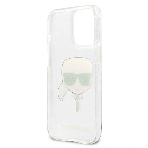 Kup Etui Karl Lagerfeld KLHCP13LKHTUGLS Apple iPhone 13 Pro ezüst/silver kemény tok Glitter Karl feje - KLD662SLV - {ean13} - Sklep Home Screen