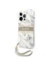 Buy Guess GUHCP13LKMABGR Apple iPhone 13 Pro grey hardcase Marble Strap Collection - GUE1301GRY - {ean13} - Home Screen Store Europe