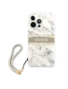 Kup Etui Guess GUHCP13LKMABGR Apple iPhone 13 Pro šedý/grey hardcase Marble Strap Collection - GUE1301GRY - {ean13} - Sklep Home Screen