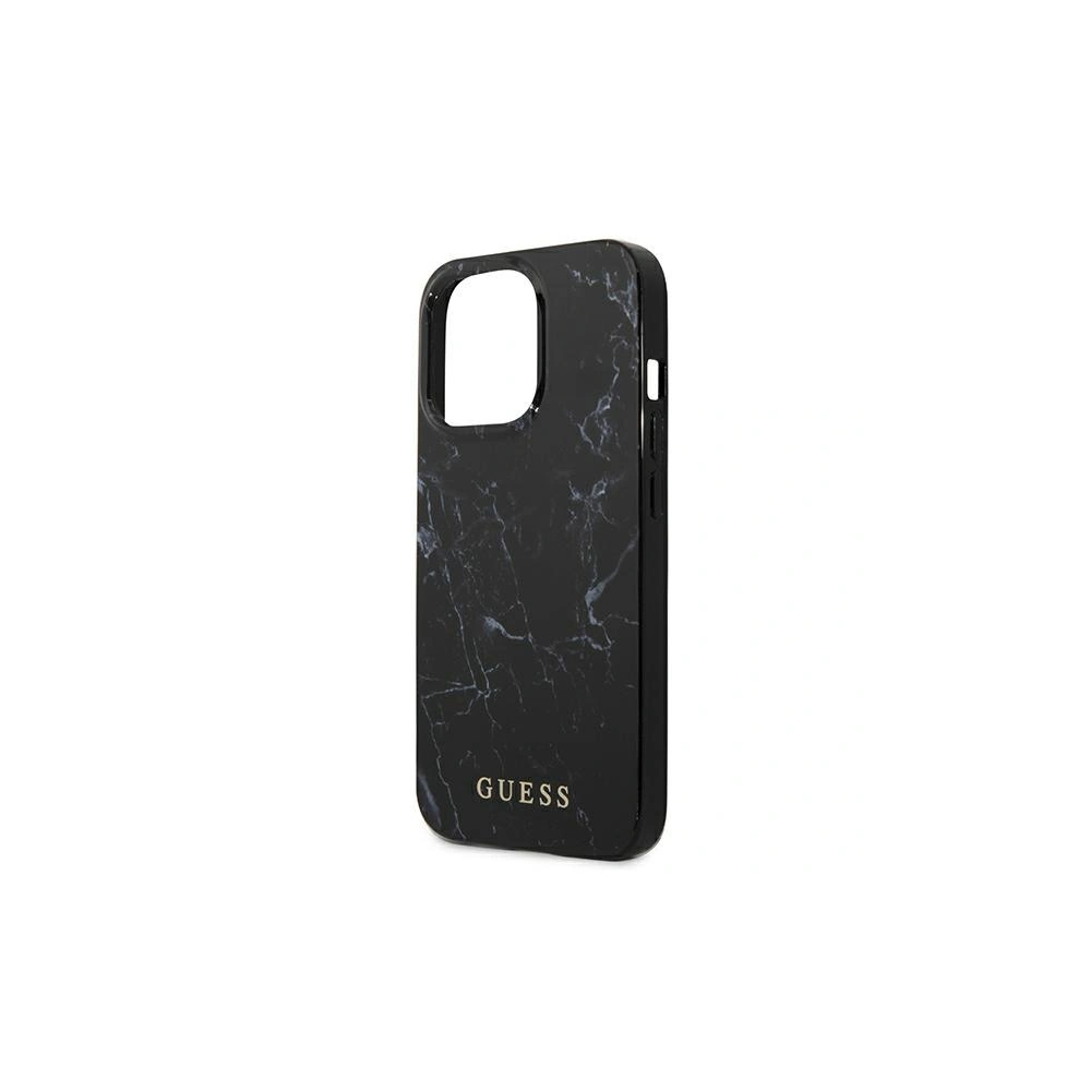Etui Guess GUHCP13LPCUMABK Apple iPhone 13 Pro czarny/black hardcase Marble
