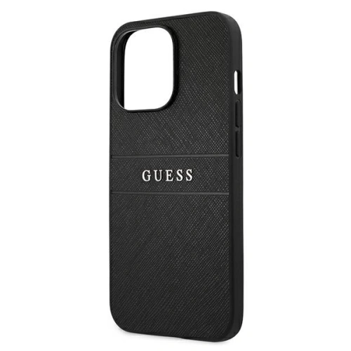 Kup Etui Guess GUHCP13LPSASBBK Apple iPhone 13 Pro černý/black Saffiano Strap - GUE1307BLK - {ean13} - Sklep Home Screen