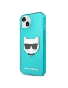 Kup Etui Karl Lagerfeld KLHCP13MCHTRB Apple iPhone 13 albastru/blue hardcase Glitter Choupette Fluo - KLD668BLU - {ean13} - Sklep Home Screen