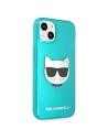 Kup Etui Karl Lagerfeld KLHCP13MCHTRB Apple iPhone 13 albastru/blue hardcase Glitter Choupette Fluo - KLD668BLU - {ean13} - Sklep Home Screen