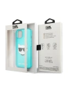 Kup Etui Karl Lagerfeld KLHCP13MCHTRB Apple iPhone 13 albastru/blue hardcase Glitter Choupette Fluo - KLD668BLU - {ean13} - Sklep Home Screen