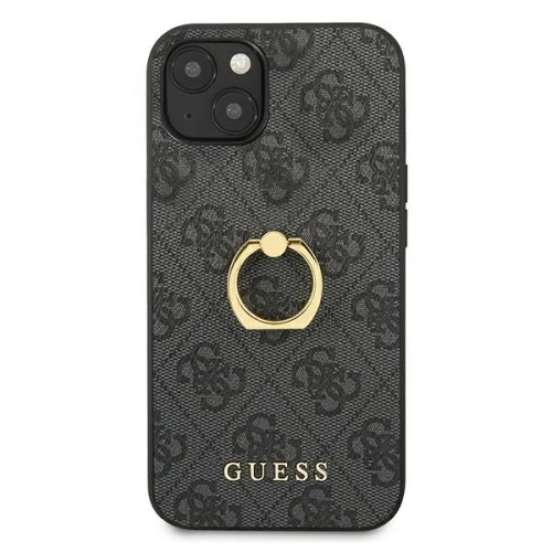Kup Case Guess GUHCP13M4GMRGR Apple iPhone 13 grau/grey hardcase 4G mit Ringständer - GUE1311GRY - {ean13} - Sklep Home Screen