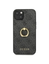Kup Etui Guess GUHCP13M4GMRGR Apple iPhone 13 szary/grey hardcase 4G with ring stand - GUE1311GRY - {ean13} - Sklep Home Screen