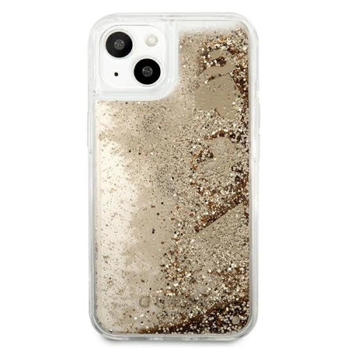 Kup Etui Guess GUHCP13MGLHFLGO Apple iPhone 13 gold/złoty hardcase Glitter Charms - GUE1312GLD - {ean13} - Sklep Home Screen