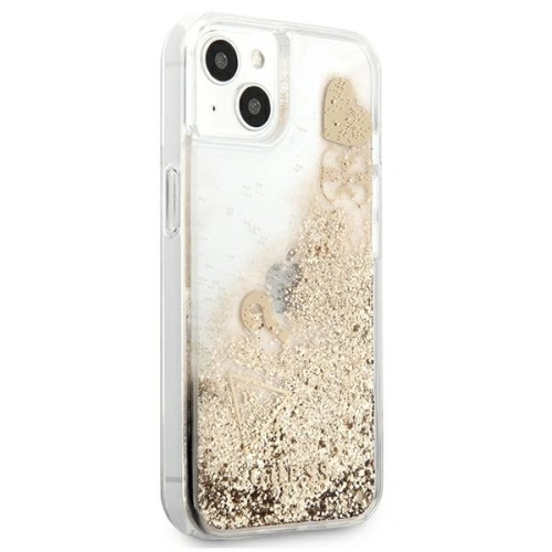 Kup Etui Guess GUHCP13MGLHFLGO Apple iPhone 13 gold/złoty hardcase Glitter Charms - GUE1312GLD - {ean13} - Sklep Home Screen