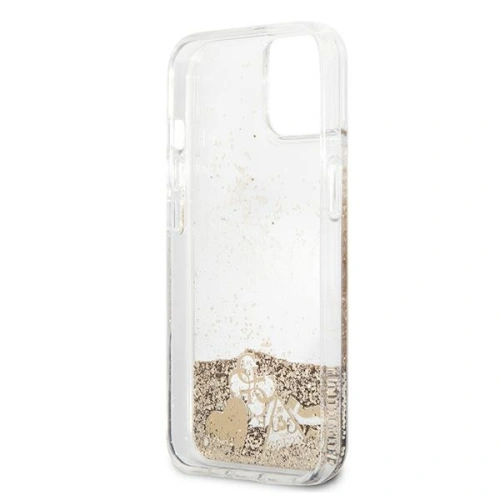 Kup Etui Guess GUHCP13MGLHFLGO Apple iPhone 13 gold/złoty hardcase Glitter Charms - GUE1312GLD - {ean13} - Sklep Home Screen