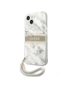 Kup Case Guess GUHCP13MKMABGR Apple iPhone 13 grau/hardcase Marble Strap Collection - GUE1315GRY - {ean13} - Sklep Home Screen