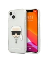 Kup Case Karl Lagerfeld KLHCP13MKHTUGLS Apple iPhone 13 silber/hardcase Glitter Karl`s Head - KLD673SLV - {ean13} - Sklep Home Screen