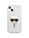Kup Case Karl Lagerfeld KLHCP13MKHTUGLS Apple iPhone 13 silber/hardcase Glitter Karl`s Head - KLD673SLV - {ean13} - Sklep Home Screen
