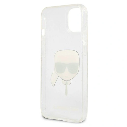 Kup Case Karl Lagerfeld KLHCP13MKHTUGLS Apple iPhone 13 silber/hardcase Glitter Karl`s Head - KLD673SLV - {ean13} - Sklep Home Screen