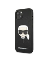 Kup Etui Karl Lagerfeld KLHCP13MSAKHBK Apple iPhone 13 černý/black hardcase Saffiano Ikonik Karl`s Head - KLD674BLK - {ean13} - Sklep Home Screen