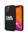 Etui Karl Lagerfeld KLHCP13MSLKLRBK Apple iPhone 13 Silicone Stack Logo černý/black