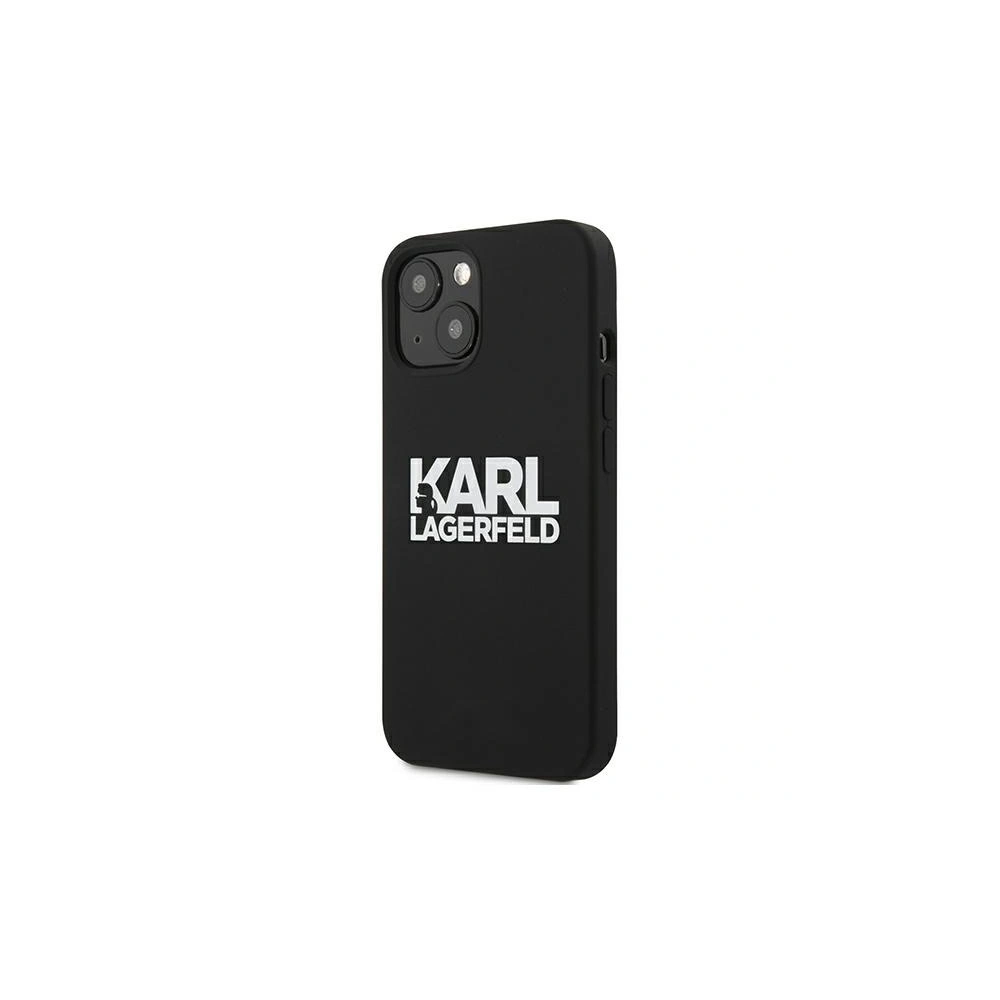 Etui Karl Lagerfeld KLHCP13MSLKLRBK Apple iPhone 13 Silicone Stack Logo czarny/black