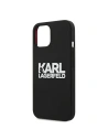 Kup Etui Karl Lagerfeld KLHCP13MSLKLRBK Apple iPhone 13 Silicone Stack Logo negru/black - KLD675BLK - {ean13} - Sklep Home Screen