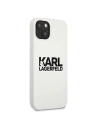 Kup Etui Karl Lagerfeld KLHCP13MSLKLWH Apple iPhone 13 Silicone Stack Logo alb/white - KLD676WHT - {ean13} - Sklep Home Screen