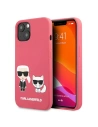 Etui Karl Lagerfeld KLHCP13MSSKCP Apple iPhone 13 hardcase roz/roz Silicon Karl & Choupette