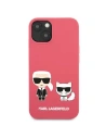 Kup Etui Karl Lagerfeld KLHCP13MSSKCP Apple iPhone 13 hardcase różowy/pink Silicone Karl & Choupette - KLD677PNK - {ean13} - Sklep Home Screen