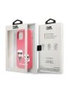 Kup Etui Karl Lagerfeld KLHCP13MSSKCP Apple iPhone 13 hardcase różowy/pink Silicone Karl & Choupette - KLD677PNK - {ean13} - Sklep Home Screen