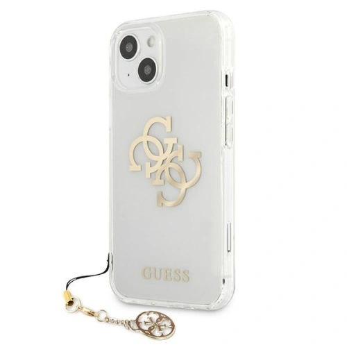 Kup Etui Guess GUHCP13MKS4GGO Apple iPhone 13 Transparentní tvrdý obal 4G Gold Charms Collection - GUE1316CL - {ean13} - Sklep Home Screen
