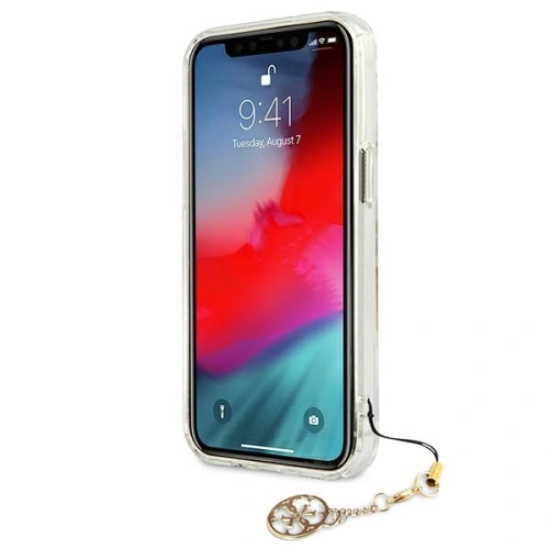 Kup Etui Guess GUHCP13MKS4GGO Apple iPhone 13 Transparentní tvrdý obal 4G Gold Charms Collection - GUE1316CL - {ean13} - Sklep Home Screen