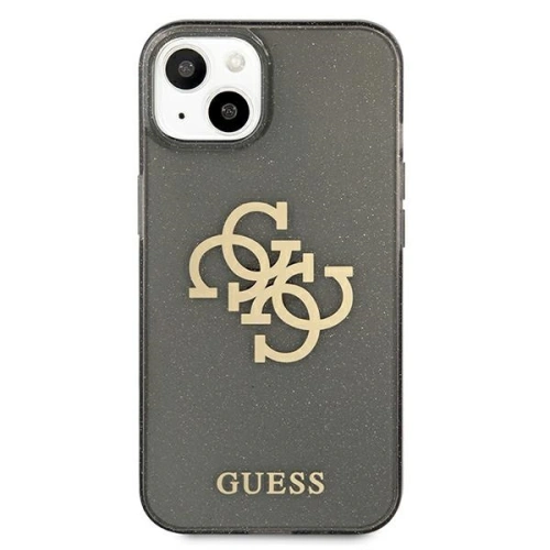 Kup Etui Guess GUHCP13MPCUGL4GBK Apple iPhone 13 czarny/black hard case Glitter 4G Big Logo - GUE1317BLK - {ean13} - Sklep Home Screen