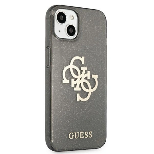 Kup Etui Guess GUHCP13MPCUGL4GBK Apple iPhone 13 czarny/black hard case Glitter 4G Big Logo - GUE1317BLK - {ean13} - Sklep Home Screen