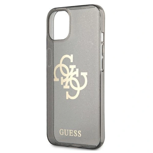 Kup Etui Guess GUHCP13MPCUGL4GBK Apple iPhone 13 czarny/black hard case Glitter 4G Big Logo - GUE1317BLK - {ean13} - Sklep Home Screen