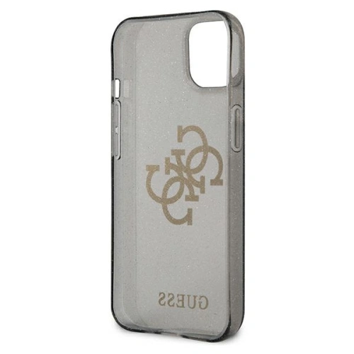 Kup Etui Guess GUHCP13MPCUGL4GBK Apple iPhone 13 czarny/black hard case Glitter 4G Big Logo - GUE1317BLK - {ean13} - Sklep Home Screen